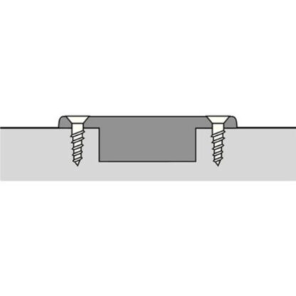 Hettich Intermat 110° scharnier 48049, boorpatroon 52 x 5,5 mm met kruisvormige montageplaat. Meubelscharnier Intermat 9943, verkrijgbaar voor standaarddeur (houten deur), houten kozijndeur, aluminium kozijndeur, opschroefbaar, van Hettich - Afbeelding 6