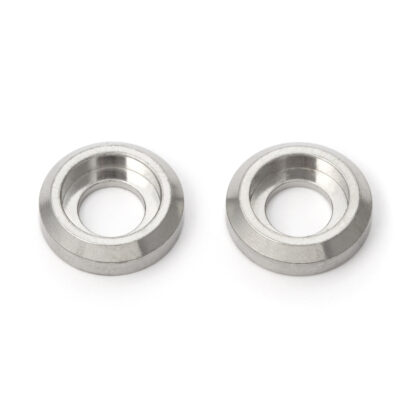 2-delige hoogwaardige roestvrijstalen montagebeugel gemaakt van SUS304 (V2A) voor roestvrijstalen handgrepen met rond profiel en diameter Φ12 mm (15/32") H-42-Z-12. Roestvrijstalen wasmachine H-42-Z-12 gemaakt van SUS304 (V2A) voor jacht, roestvrijstalen