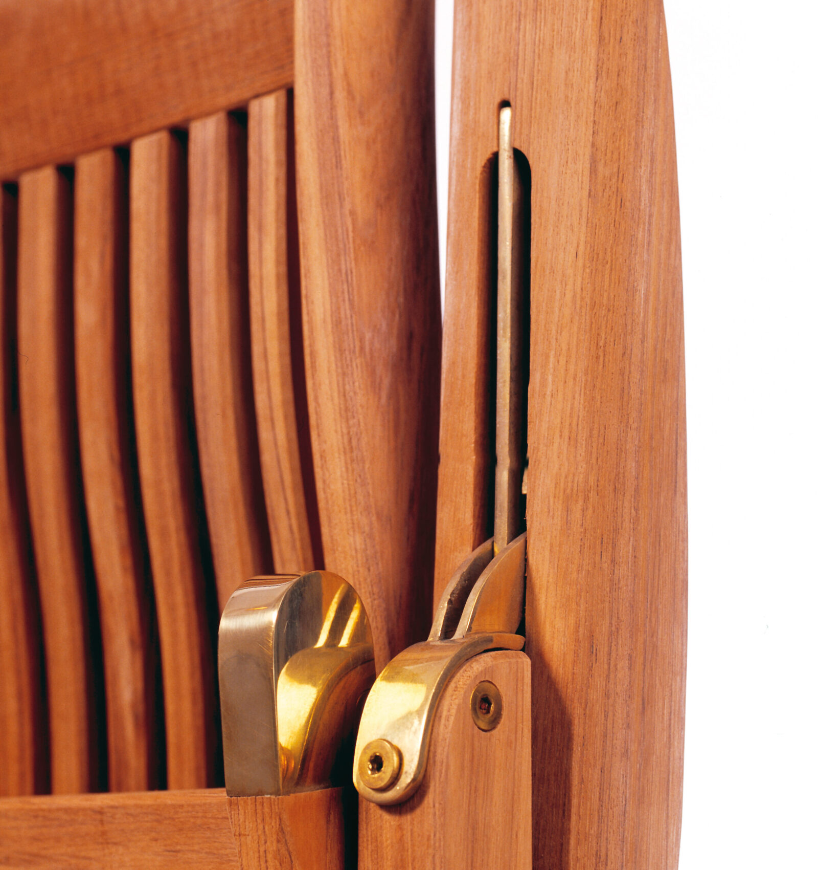 2 stuks Hoge kwaliteit koperen klink, glanzend gepolijst, 235 mm (9.3") 04.03.040-0. Ligstoelfitting van koper, glanzend gepolijst, voor ligstoel, ligstoel bij het zwembad, ligstoel, ligstoel, stoomstoel, klapstoel, houten ligstoel, ligstoel, door SISO De - Afbeelding 6