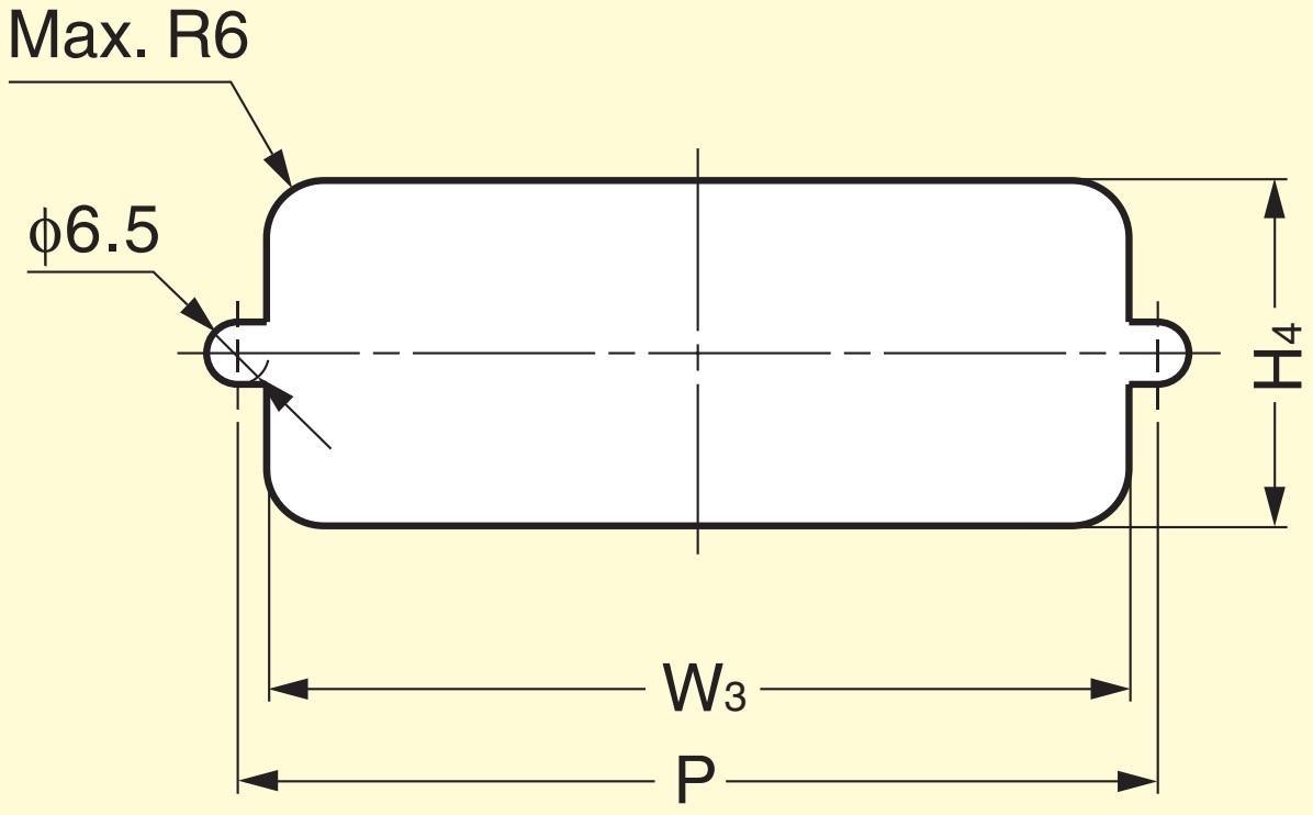 Hoogwaardige rechthoekige greepschaal van duurzaam kunststof, oppervlak: ivoor, 140 mm (5,6") HH-JS140-IV. Meubelgreep HH-JS140-IV voor plaatwerk, hout, lade, metalen kast, houten kast, kantoormeubilair, slaapkamermeubilair, door Sugatsune / LAMP® (Japan) - Afbeelding 4