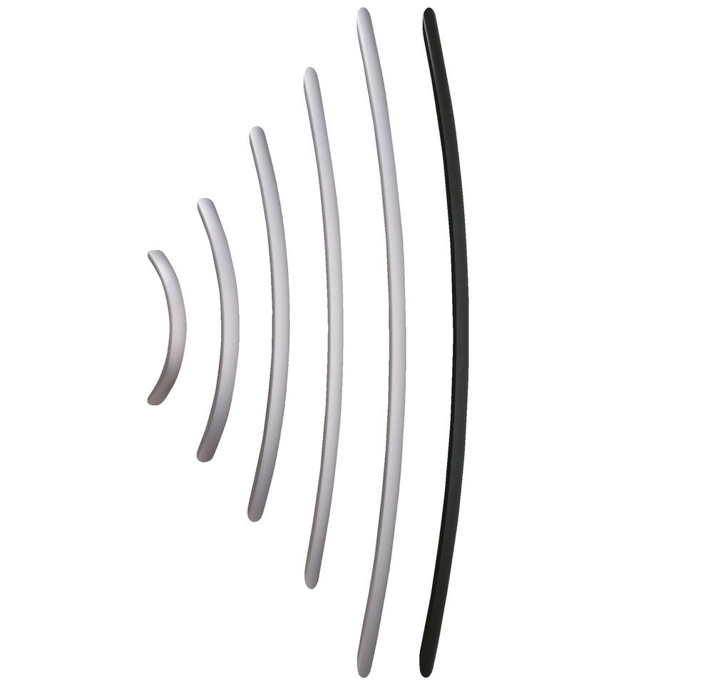 Solide industriële aluminiumlegering handgreep, zwart geanodiseerde afwerking, 816 mm (32.2"), SOR-800BL. Hightech aluminium handvat voor productiemachines, laboratoriumapparatuur, industriële apparatuur en nog veel meer, door Sugatsune / LAMP® (Japan) - Afbeelding 3