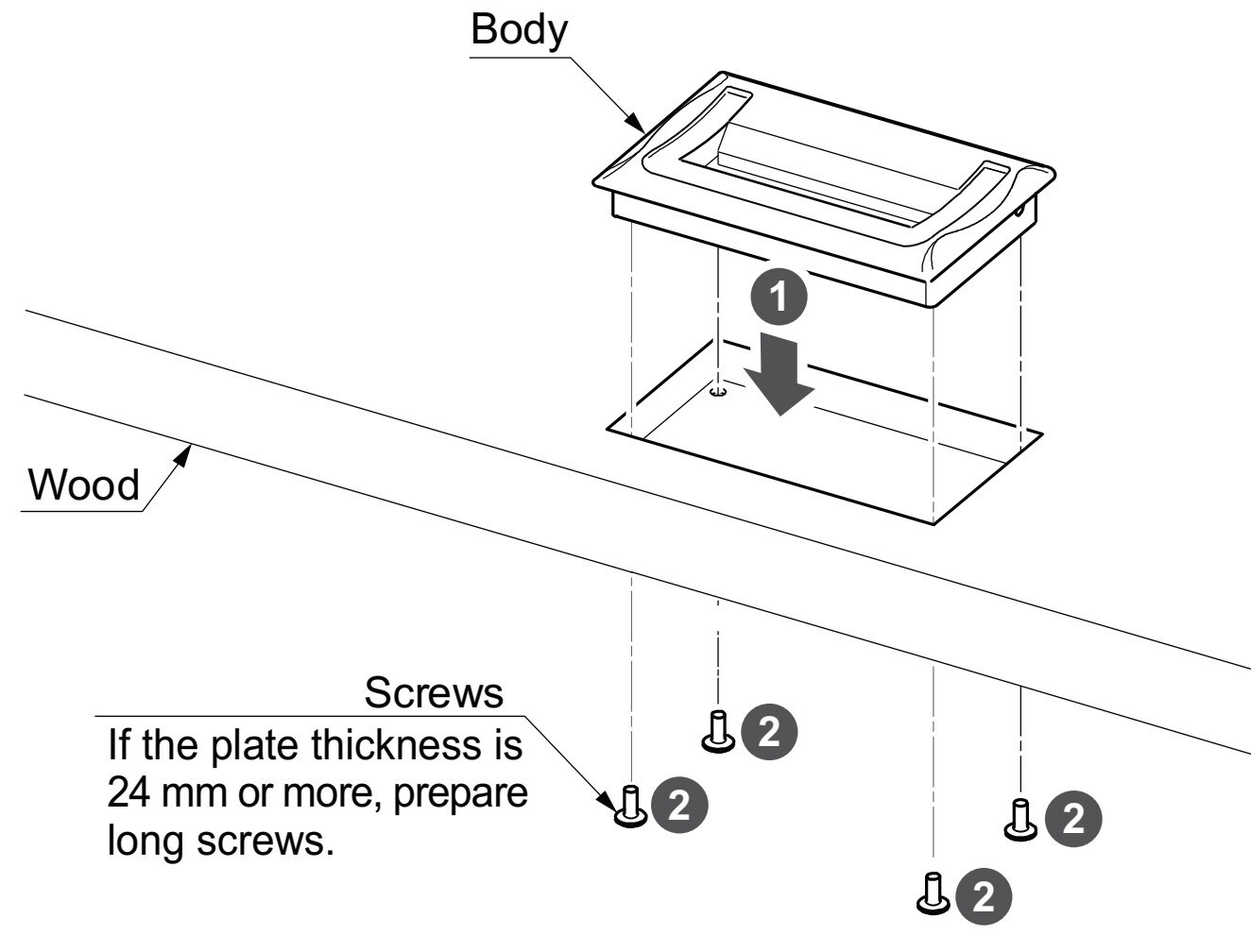 Hoogwaardige opvouwbare roestvrijstalen handgreep voor koffers of dozen van V4A, 150 mm (6″) HCT-150. Klaphandvat gemaakt van het fijnste corrosievrije roestvrij staal V4A (SUS316), geschikt voor vochtige, ruwe en zeer corrosieve omgevingen door Sugatsune - Afbeelding 5