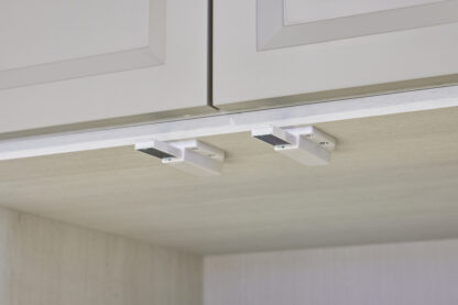 2 stuks hoogwaardige magnetische druksluitingen, incl. contraplaat, oppervlak: bruin, 38 mm (1-1/2"), ML-80BR. Push-to-open deuropener voor meubeldeuren, kastdeuren en nog veel meer, van Sugatsune / LAMP® (Japan) - Afbeelding 6