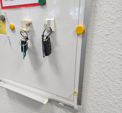 Extra sterke magneethaak, draagvermogen: 2 kg, oppervlak: bruin, 43,5 mm (1,8"), MJ-45BR.
Sleutelhaak voor koelkast, magneetbord, sleutelmuur, kluisje, metalen kast, metalen muur en nog veel meer, door Sugatsune / LAMP® (Japan) - Afbeelding 3