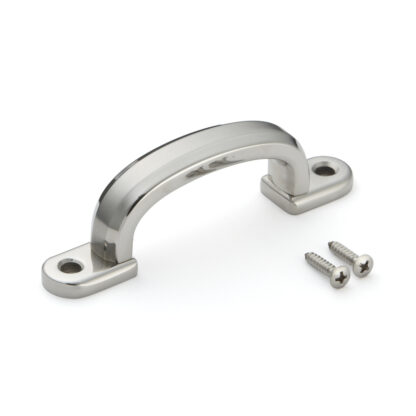 Hoogwaardige massief roestvrijstalen meubelgreep gemaakt van SUS304 (V2A), 118 mm (4,7") XL-CUY120TT. Roestvrijstalen deurklink XL-CUY120TT gemaakt van SUS304 (V2A) voor boot, jacht, cruiseschip, roestvrijstalen keuken, luxe hotel, strandhotel, by Sugatsu