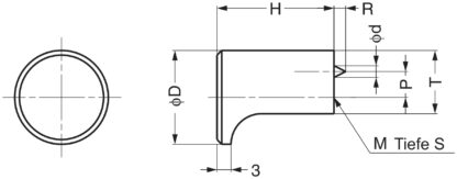 Hoogwaardige meubelknopgreep van ABS, oppervlak: verchroomd, satijn mat, 12 mm (0,5") SGL-12. Plastic handvatknop voor lade, meubeldeur, keukenkast en nog veel meer, door Sugatsune / LAMP® (Japan) - Afbeelding 2