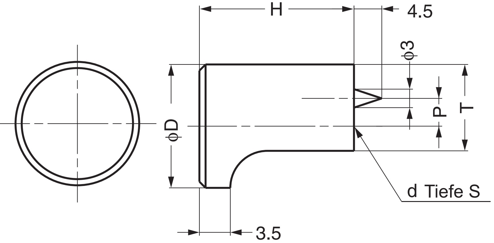 Hoogwaardige meubelknopgreep van messing, oppervlak: vernikkeld, satijnmat, 16 mm (0,7") GLA-16. Messing handvatknop voor lade, meubeldeur, keukenkast, kantoorkast en nog veel meer, door Sugatsune / LAMP® (Japan) - Afbeelding 2