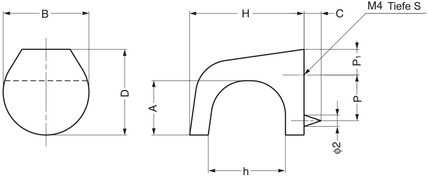 Hoogwaardige meubelknop van zinklegering, afwerking: zwart nikkel, 21 mm (0,9") MKZ-21BNI. Zinklegering handvatknop voor lade, meubeldeur, keukenkast, kantoorkast en nog veel meer, door Sugatsune / LAMP® (Japan) - Afbeelding 2