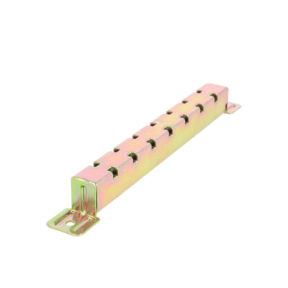 Praktische vergrendelingshendel, gemaakt van robuust staal, oppervlak: verzinkt, geel, 185 mm (7,3"), 04.05.010. Pal voor tuinstoel, ligstoel, ligstoel, tuinmeubilair, terrasmeubilair, tuinmeubelen en nog veel meer, door SISO Denmark - Afbeelding 5