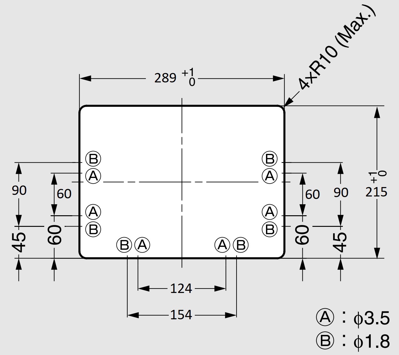 Hoogwaardige rechthoekige afvoerklep met handgreep, voor verticale montage, gemaakt van roestvrij staal, afwerking: mat satijn, 234 mm (9,3"), AZ-HD230-HL. Roestvrijstalen afvalluik, voor gastronomie en nog veel meer, van Sugatsune / LAMP® (Japan) - Afbeelding 3