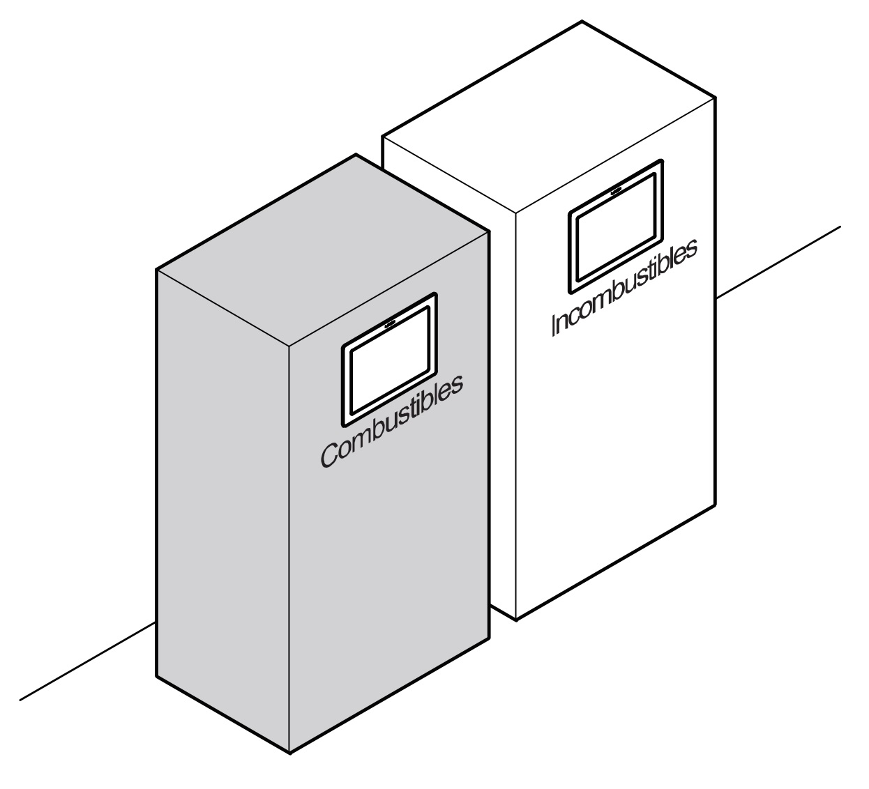 Hoogwaardige rechthoekige afvoerklep voor verticale montage, met soft-close, gemaakt van roestvrij staal, afwerking: mat gesatineerd, 234 mm (9,3"), AZ-GD230-HL. Roestvrijstalen afvalluik, voor gastronomie en nog veel meer, van Sugatsune / LAMP® (Japan) - Afbeelding 5