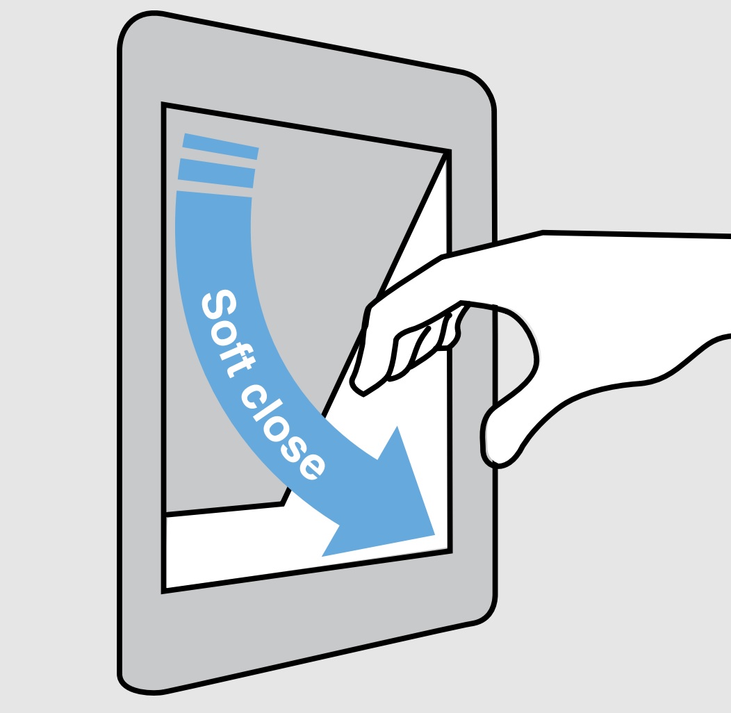 Hoogwaardige rechthoekige afvoerklep voor verticale montage, met soft-close, gemaakt van roestvrij staal, afwerking: mat gesatineerd, 234 mm (9,3"), AZ-GD230-HL. Roestvrijstalen afvalluik, voor gastronomie en nog veel meer, van Sugatsune / LAMP® (Japan) - Afbeelding 12