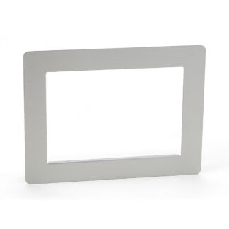 Hoogwaardige rechthoekige vuilnisworp, gemaakt van roestvrij staal, oppervlak: mat gesatineerd, 234 mm (9,3"), AZ-ND230-HL. RVS afvalafval, voor gastronomie, systeemcatering, winkelinrichting en nog veel meer, door Sugatsune / LAMP® (Japan)