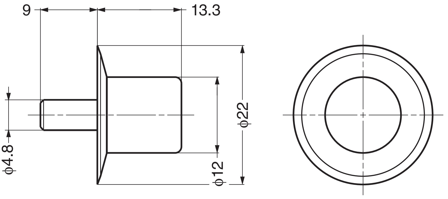 20 stuks hoogwaardige plankdragers, gemaakt van robuust polyamide, draagvermogen: 30 kg (67 lbs), oppervlak: wit, afwerking: rond, SS-324W. Plankbeugels voor planken, kastplanken, planken en nog veel meer, door Sugatsune / LAMP® (Japan) - Afbeelding 2