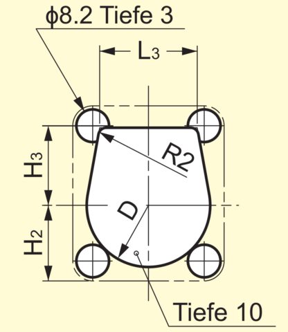 Ringvormige RVS inklapbare handgreep SUS304, 50 mm (1-31/32") 980642. Ringvormige roestvrijstalen vouwgreep gemaakt van roestvrij staal V2A, glanzend gepolijst, voor inspectieklep, inspectiedeur, vochtige omgeving, schip, caravan door Sugatsune / LAMP® (Japan) - Afbeelding 4