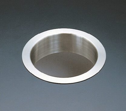 Hoogwaardige ronde vuilnisgooi, gemaakt van roestvrij staal, oppervlak: glanzend gepolijst, 136 mm (5,4"), AN-DH011-MR. RVS afvalafval, voor systeemcatering, winkelinrichting, schoonheidssalon en nog veel meer, door Sugatsune / LAMP® (Japan) - Afbeelding 6