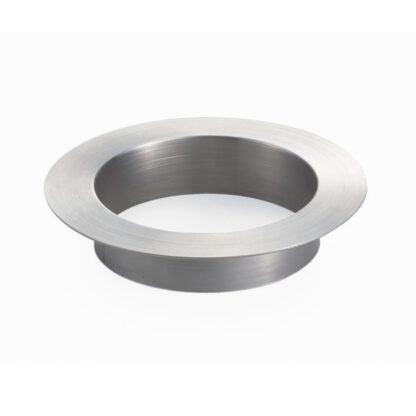 Hoogwaardig rond strooisel, gemaakt van roestvrij staal, oppervlak: mat gesatineerd, 82 mm (3,3"), afwerking: vlak, AN-LH005-HL. Roestvrijstalen afvaldoorvoer, voor systeemcatering, winkelinrichting, catering en nog veel meer, van Sugatsune / LAMP® (Japan