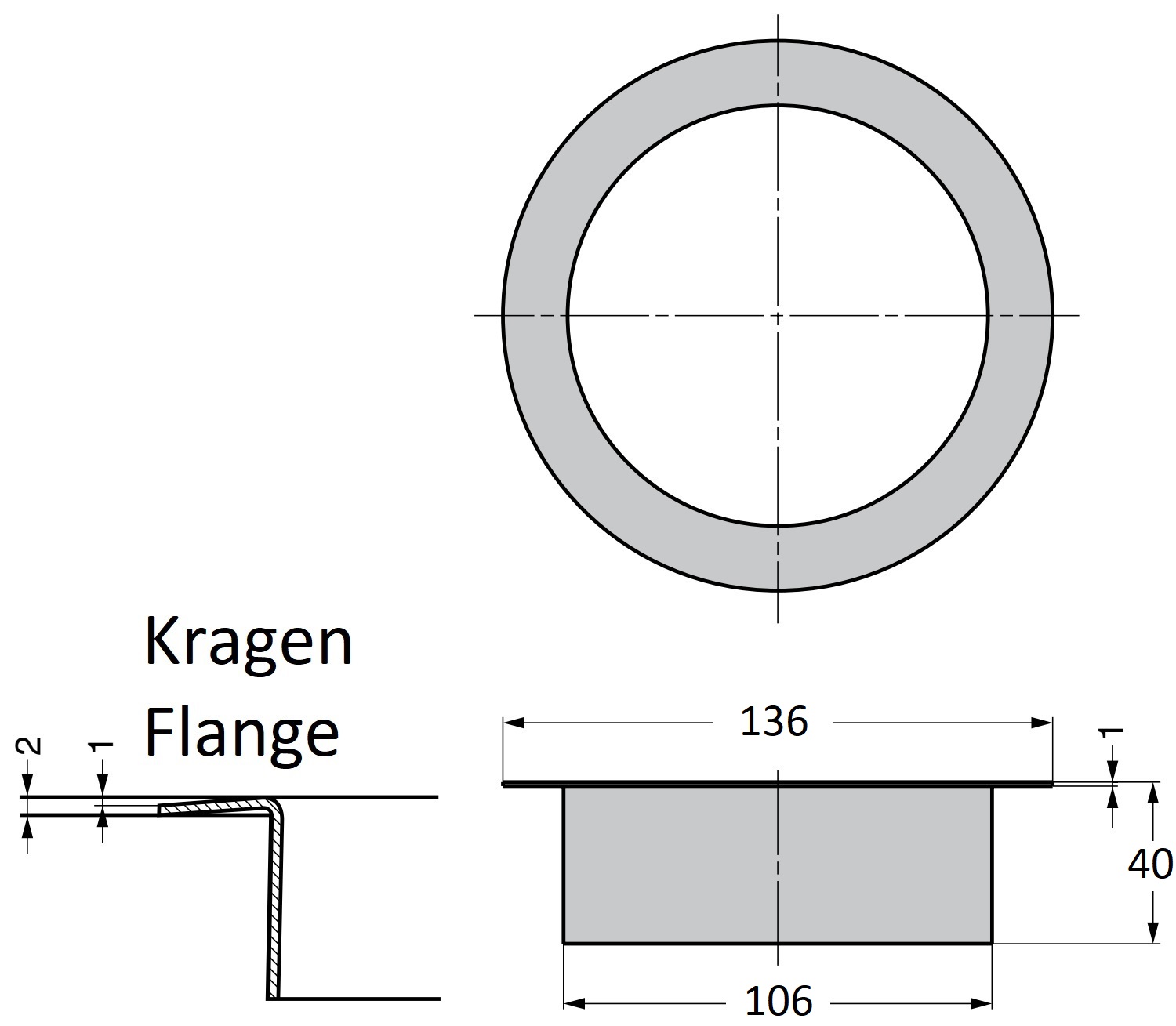 Hoogwaardige ronde vuilnisworp, gemaakt van roestvrij staal, oppervlak: verguld 24K, 136 mm (5,4"), AN-DH011-GP. RVS afvalafval, voor systeemcatering, winkelinrichting, schoonheidssalon en nog veel meer, door Sugatsune / LAMP® (Japan) - Afbeelding 2