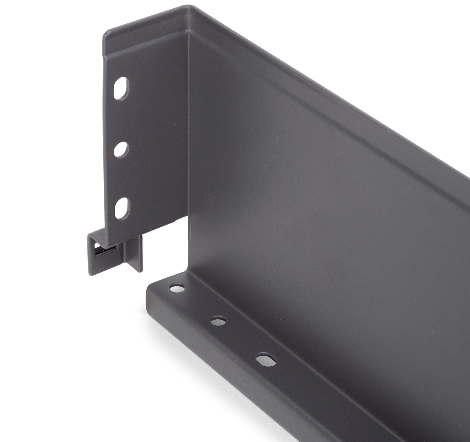 Ladeset, met extra dunne frames, hoogte: 88 mm (3-15/32"), oppervlak: antracietgrijs, 290 mm (11-27/64"), versie: gedeeltelijk uitschuifbaar met openduw, 3275035 ladeset voor keukenmeubels en nog veel meer, van EMUCA - Afbeelding 6