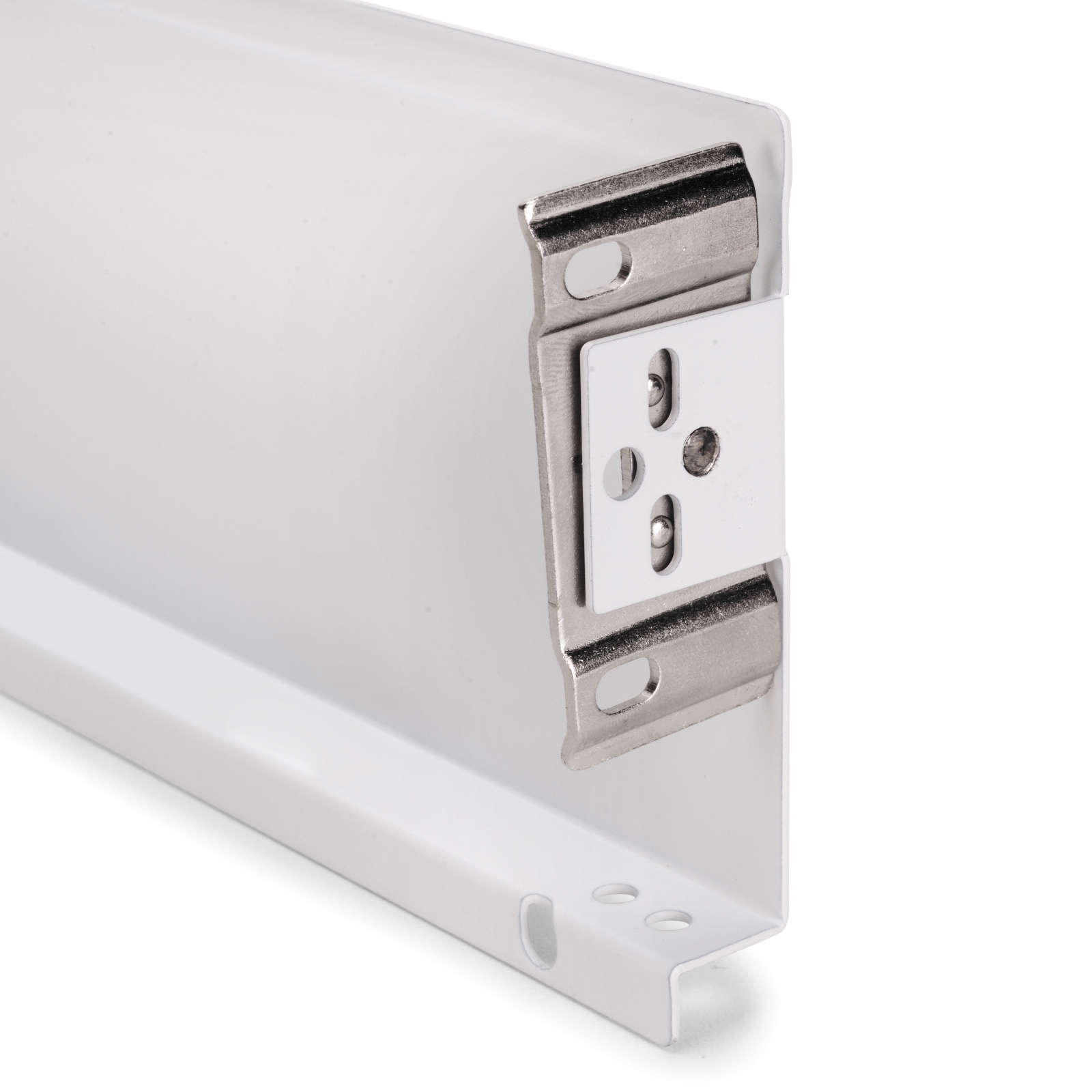 Ladeset, met extra dunne frames, hoogte: 88 mm (3-15/32"), oppervlak: wit, 340 mm (13-25/64"), versie: gedeeltelijke verlenging met openduw, 3275112. ladeset voor keukenmeubels en nog veel meer, door EMUCA - Afbeelding 2