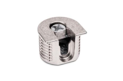 20 stuks stabiele excentrische verbinding ⌀20 mm met flens en klauwbuitenmantel voor plaatdikte 19 mm (3/4"), gemaakt van Zamak, 8070907. Robuuste excentrische connector voor meubelaansluiting en nog veel meer, van EMUCA - Afbeelding 5