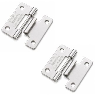 2 stukken hoogwaardige plug-in scharnier, B-1006-5, hoogte: 30 mm, van TAKIGEN, laadcapaciteit: 2 kg (5 lbs). Productafbeelding 