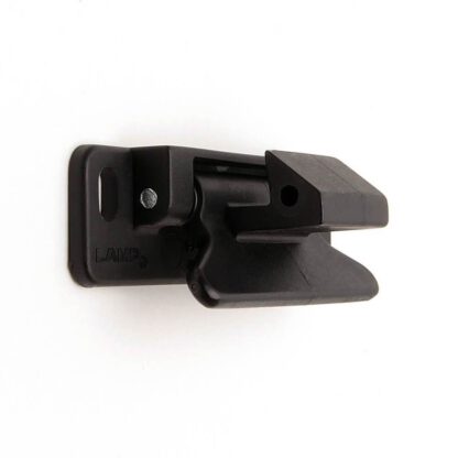 Krukslot zwart, vingerknop van polyamide met een stalen tegenplaat, LL-66BL van Sugatsune / LAMP® (Japan) - Afbeelding 2