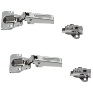 2 roestvrijstalen potriemen, incl. roestvrijstalen montageplaten van SUGATSUNE / LAMP® (Japan). Circulatie: 19 mm