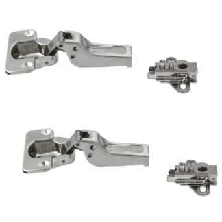 2 roestvrijstalen potriemen, incl. roestvrijstalen montageplaten van SUGATSUNE / Lamp (Japan). Steun: 9 mm
