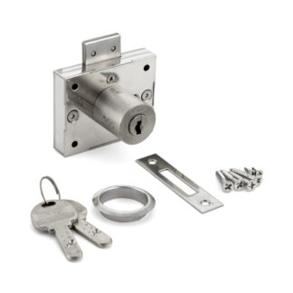 Kastslot, roestvrij staal, gelijk met sleutels 3810S-24-D, door Sugatsune / LAMP (Japan)