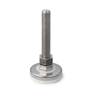 Nivelleringsglider, roestvrij staal ADWHS60-16-100, door Sugatsune / LAMP (Japan)