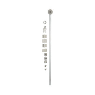 Centraal vergrendelingssysteem voor meubels, gelijk met sleutels ALS3310-D, door Sugatsune / LAMP (Japan)