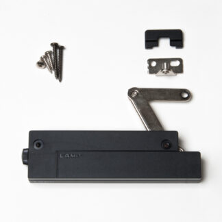 Zachte klepkoppeling, compact CSD-10-TV-L-BL, door Sugatsune / LAMP (Japan)