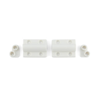 Mini scharnier, gedempt, zelfopenend HG-JHS9-S-WT, door Sugatsune / LAMP (Japan)
