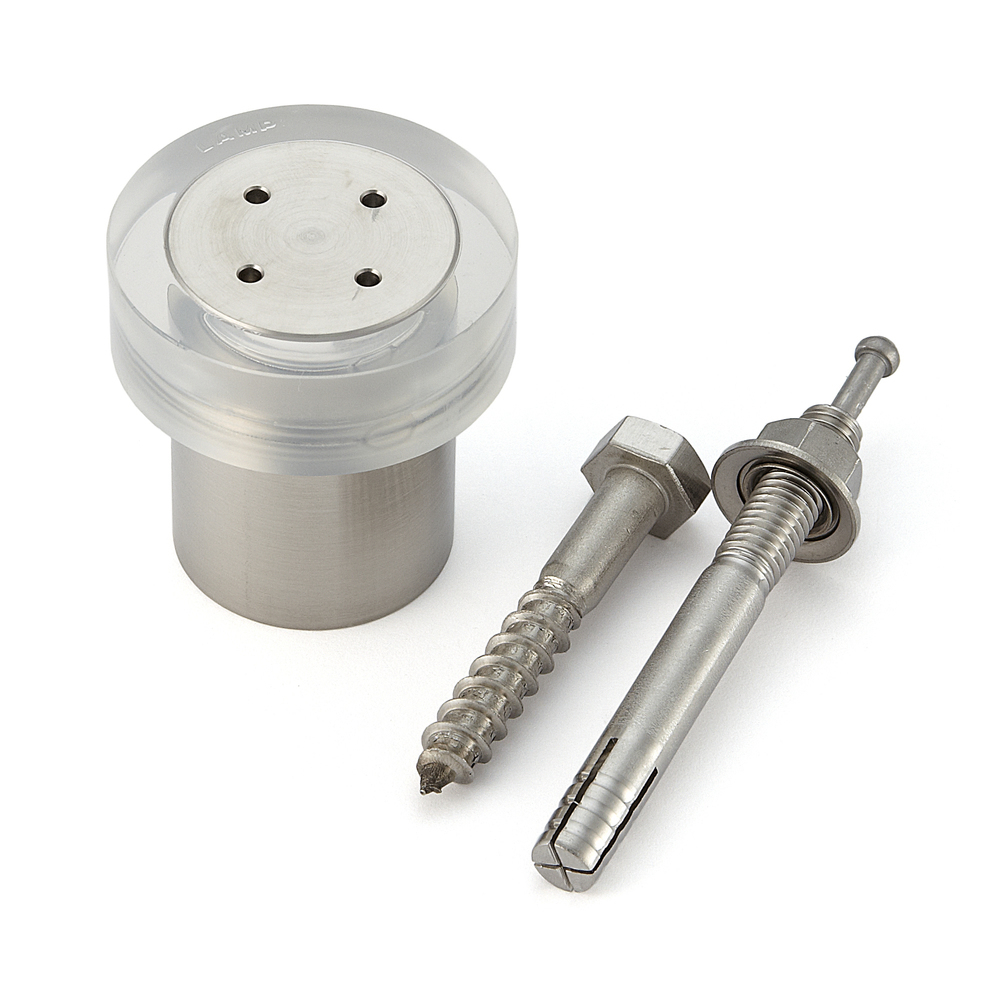 Deurstopper, roestvrij staal HT-32P, door Sugatsune / LAMP (Japan)