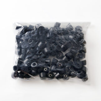 Verstelbare voet, rubber, pakket van 100 K-30-P100, door Sugatsune / LAMP (Japan)
