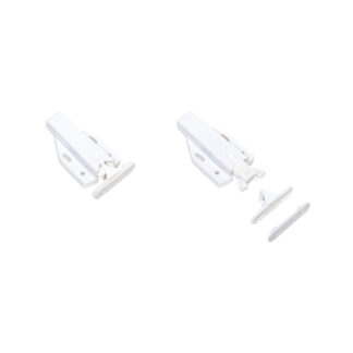 Niet-magnetische snap latch MLC-100DS-WT, door Sugatsune / LAMP (Japan)