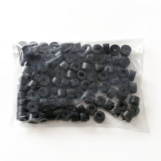 Verstelbare voet, rubber, pakket van 100 SK-1912-P100, door Sugatsune / LAMP (Japan)
