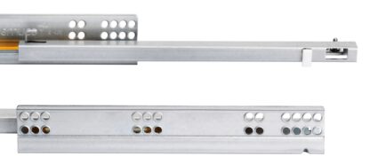 Geleiders onder de vloer, draagvermogen: 25 kg (56 lbs), 350 mm (13-25/32"), uitvoering: gedeeltelijke uittrekinrichting met softclose, 3019205. Hoogwaardige ondervloeruittrekelementen voor houten laden, houten lades, houten planken en nog veel meer, van EMUCA - Afbeelding 4