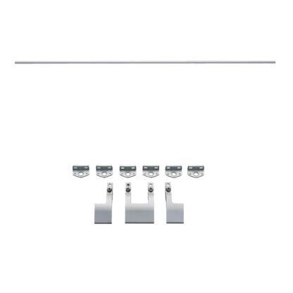 Praktische drijfstang, uitvoering: voor drie inklapbare beugels, EB-907561 en EB-907572. Eenhandige aansluithendel voor Robust Soft by ROCA en EB-DA inklapbare console, van Sugatsune / LAMP® (Japan)